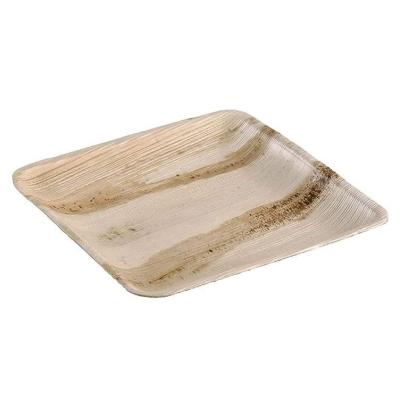 China 6 8 Palm Leaf Biodegradable Biodegrada Bamboo Disposable Eco Friendly Wood Compostable Alternative 10 Inch Place Nice Plate for sale