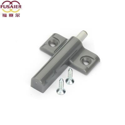 China Wholesale Modern Fusaier Push To Open Plastic Hook Push Door Kitchen Head Latch Bounce Door Open Hooks And Closer for sale