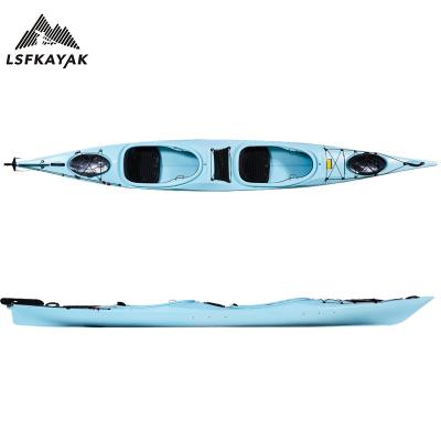 China Fishing Kayak Tandem Kayak Sit In Sea Fishing Kayak A Kayak 2 Person Sea Kayak With Sale for sale