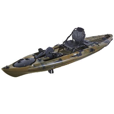 China Fishing Fishing Kayak Propel Max Oem Customs Power Surface Pedal Drive Boat Color Hardware Racing Canoe for sale