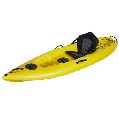 China Single Sports 2.6m Plastic PE Kayak Canoe for sale