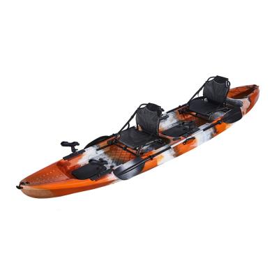 China Sports 2+1 Family Ocean Kayak / Plastic Kayak / Kayak Factory for sale