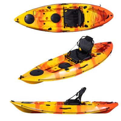 China Sit on top new LSF simple design ocean fishing kayak with aluminum frame seat for sale for sale