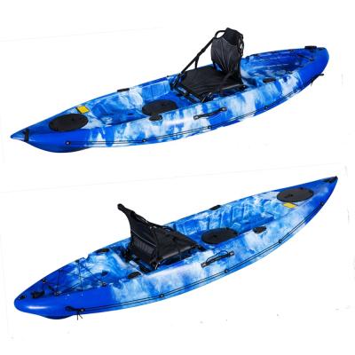 China Fishing Kayak Traveling Kayak Custom Color 8ft 1 Canoe / Inflatable No Paddler Fishing Kayak For Sale for sale