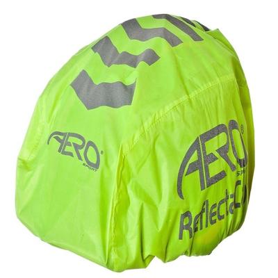 China Bicycle Helmet Rain Cover Waterproof Helmet Cover Safety Helmet Recycling Reflective Cover for sale