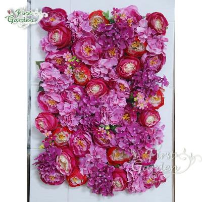 China Wholesale Artificial Rose Hydrangea Wall Office Buildings Filigree Wedding Decoration for sale