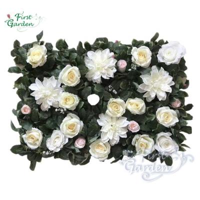 China Celebration Artificial Flower Wall For Wedding Backdrop Decoration Wholesale for sale