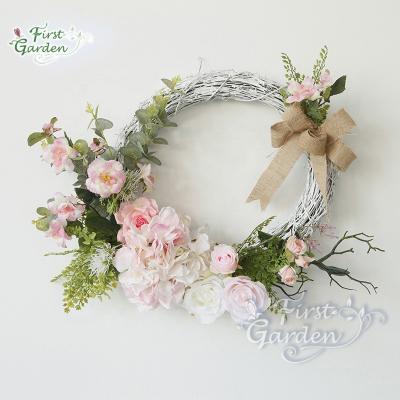 China Indoor Rose Rose Garland Artificial Flower For Home Decor Wedding Valentine's Day for sale