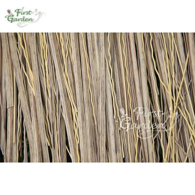 China Eco-friendly Fireproof Cheap Synthetic Artificial Thatch For Gazebo Roof Tiles Palm Beach Resort Decoration Material for sale