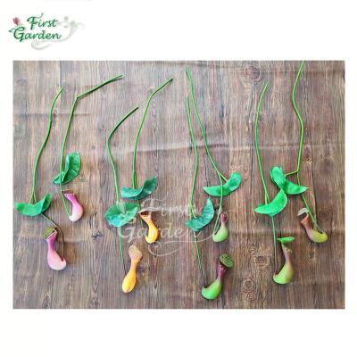 China Hot Selling Durable Artificial Green Nepenthes Plant Pitcher Plant Price for sale