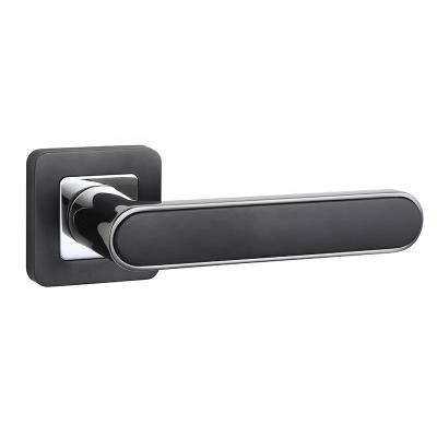 China Modern Zinc Alloy Door Handles Morden Simple Design Zinc Alloy Lever Handles for sale