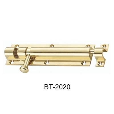 China Modern Steel Zinc Alloy Brass Bolt Turn Door Lock Bolt Entry Door Hardware Lock Bolt for sale