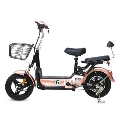 China Standard Cheap Electric Bike Electric Scooter Motorcycle Storage Battery Adult Electric Bicycle for sale