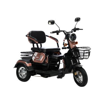 China Cheap Elder Leisure 3 Passenger Electric Wheel Scooters Adult Three Wheel Electric Tricycle for sale