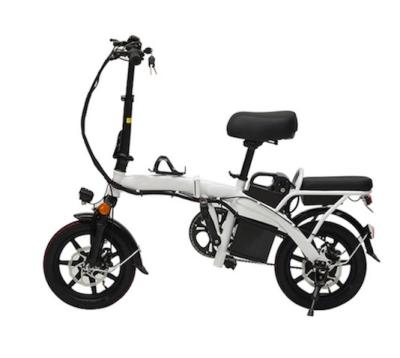 China Best Selling Cheap Standard 14inch 48v 350W Ebike Mini Folding Solar Bike Electric Bicycle for sale