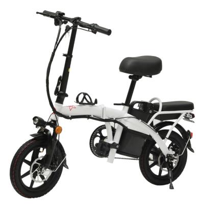 China 14 Inch Vintage Electric Chopper Bicycles For Adults Standard Cheap Folding 48 V350w for sale