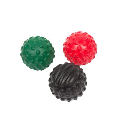 China Anti-shatter High Quality Durable And Comfortable PU Foam Deep Tissue Vibrating Spike Massage Ball Set for sale