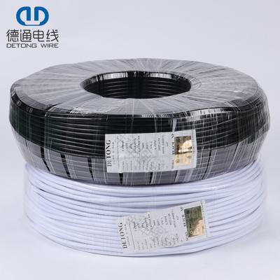 China Hot Selling Home Appliances PVC Insulated Bare Copper Appliances 300V Device Power Cord Sheathed Wire for sale