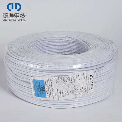 China Home Appliance Hot Selling 18 20 22 24 26 AWG Tinned Copper US Standard Power Cord PVC Insulated Sheathed Wire for sale