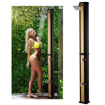 China CYEN Season Modern Design Swimming Lightweight Energy Saving Brushed Gold 35L Octagon Outdoor Garden Pool Shower for sale