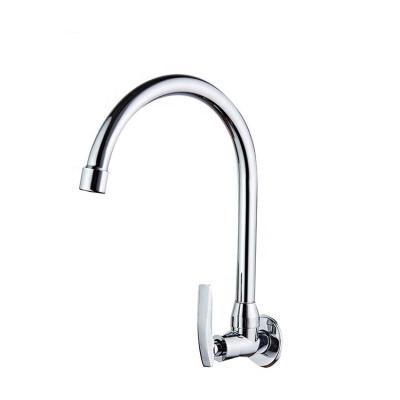 China Electric Faucets Easy Install Single Handle Hole One Cold Mount 360 Degree Rotatable Vertical Kitchen Single Cold Tap for sale