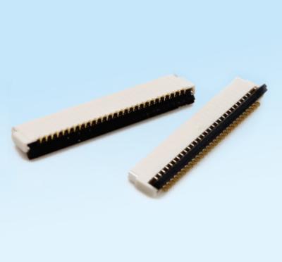 China 0.5mm pitch  High=1.0  4-60 pins for DALEE FPC connector from insertion and rear lock Te koop