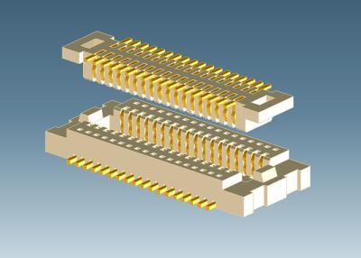 China Single Contact Plug Printed Circuit Board Connector 200 V AC 0.5 MM Pitch For PCB ，Board to Board connector for sale