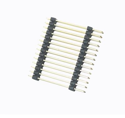 Chine PLONGEZ le type double double PIN en plastique de la prise L=38mm 2*14 d'en-têtes de Pin de la rangée 2.54mm à vendre