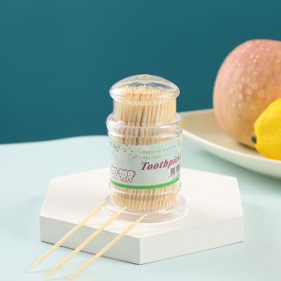 China Disposable Disposable Double-headed Portable Thin Hotel Toothpicks Pagoda Home Toothpicks for sale