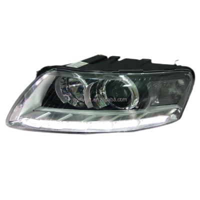 China A6L compatible with Audi A6L auto parts C7 xenon headlight assembly LED daytime running lamp without unit light source matrix fish for sale