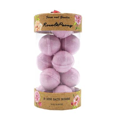 China Deep Cleansing in a Hanging Fizzy Natural Cylinder Decoration Bath Bomb Gift Set for sale