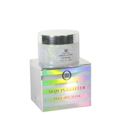 China 2021 New Arrival Private Label Nourishing Blackhead Removing And Whitening Glitter Mud For Face Care for sale