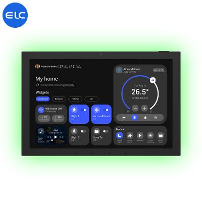 China 10.1 polegada Smart Home touchscreen painel de controle Android 13 RK3566 WiFi 6 OTG 5MP câmera à venda