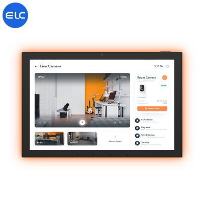 Κίνα 10.1 ίντσες δωρεάν POE Tuya Smart Home Tablet Προϊόντα με LED Light Bar προς πώληση