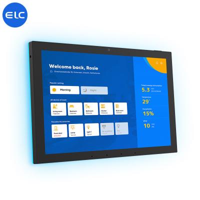 China 10.1' WiFi6E Smart Home Touchscreen Control Panel Opcional Câmera NFC 5M/P com barra de luz LED à venda