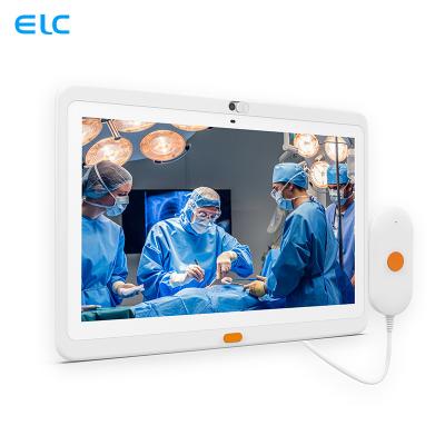 Chine Le contact Android médical de 13,3 pouces marque sur tablette le Ram de POE 2GB de patient hospitalisé à vendre