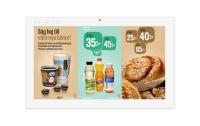 China Rk3288 zet de Grote Touch screenmuur Android-Tablet op 21,5 Duimabs Materiaal Te koop