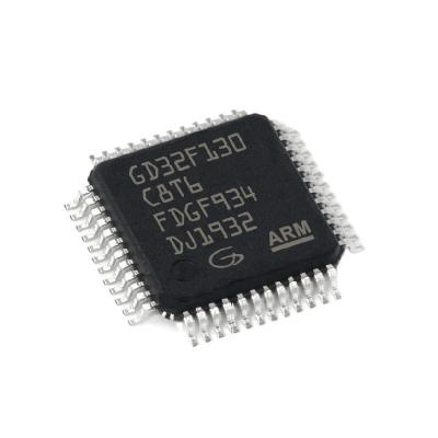 China New Standard Original GD32F130C8T6 IC Chip Integrated Circuit Microcontroller Capacitor BOM Allocation One-Stop Service for sale