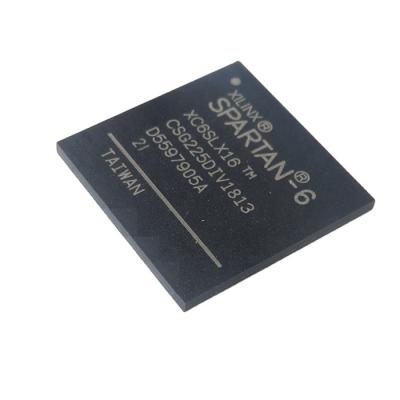 China XC6SLX16-2CSG225C IC Chip Integrated Circuit Electronic Components Standard Original New BOM Capacitor Allocation One-Stop Service for sale