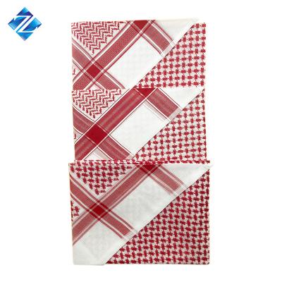 China Tactical Shemagh Square Scarf Desert Arab Keffiyeh Airsoft Face Protection for sale