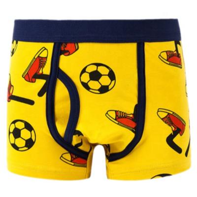 China Viable Hot Sales Kids Briefs Cartoon Underwear Little Boy Seamless Boxer For Kids Boy 5 PCS Package ALL OVER PRINTED FLY OPENING for sale