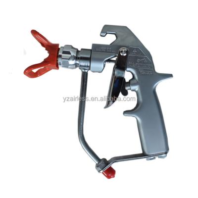 China Paint Spray Gun Aluminum Silver Plus Airless Spray Gun With Tip 517 for sale