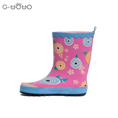 China Hot Selling Waterproof Comfortable Waterproof Kids Rubber Rain Boots For Kids for sale