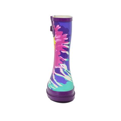 China High Quality Outdoor Waterproof Wellington Boot Women Waterproof Rubber Rain Boots for sale