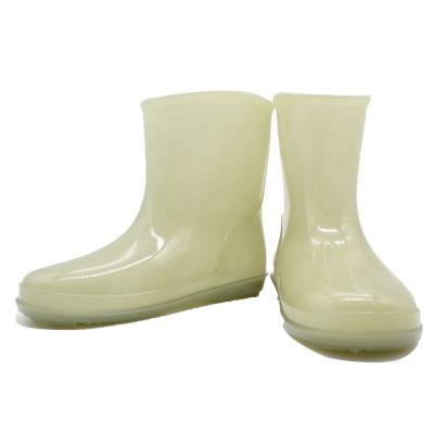 China Baby Jelly Rain Boots Waterproof Wholesale Transparent Shoes Plastic Rain Boots For Kids for sale