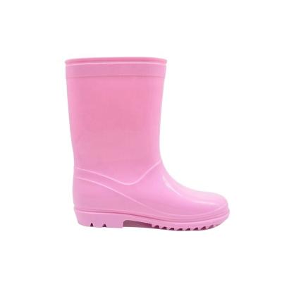 China Waterproof Anti-skid Girl's Rain Boots PVC Rain Boots Shoes Cheap Price for sale