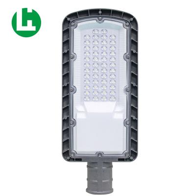 China New Design 50W 100W Cast Aluminum Street Light High Lumens 3030SMD Public Road Lamp for sale