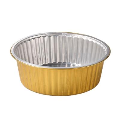 China 2022 Food Grade Single Supply Aluminum Foil Food Container Eco-friendly Rolls With Cover Aluminum Foil Plastic Container for sale