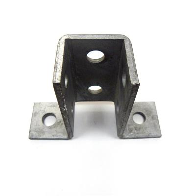 China Wing Shape Construction 90 Degree Connector Mount for Strut Channel for sale