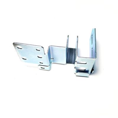 China Furniture Mild Steel Galvanized Bending Bracket Furniture Hardware Parts for sale